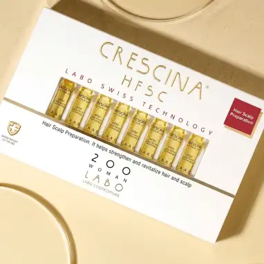 Crescina Re-Growth HFSC 200 Hair Scalp Preparation, Perawatan Rambut Intensif Khusus Pria Wanita